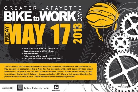 Greater Lafayette Celebrates Bike to Work...